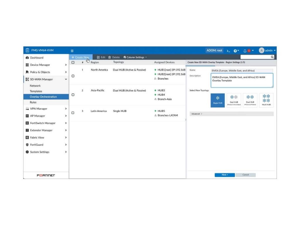 fortiguard content security updates and fortios enabled devices